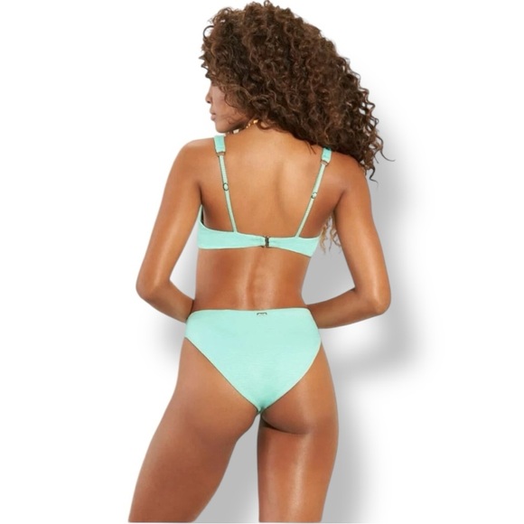 Maaji Sea Glass Sublimity Reversible Bikini 2 Piece Set Size Medium - Picture 3 of 10